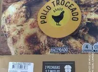 Mängden socker i Pollo troceado asado