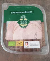 Mängden socker i Bio Kasseler Rücken