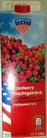 Mängden socker i Cranberry Fruchtgetrank