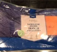 Mängden socker i Saumon fumé d’Ecosse Tranché