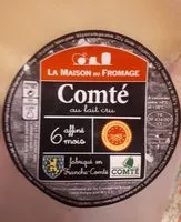 Mängden socker i Comté au lait cru