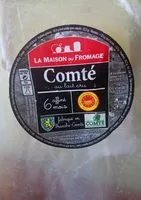 Mängden socker i Comté au lait cru affiné 6 mois