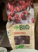 Mängden socker i Cranberries