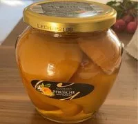 Mängden socker i Pfirsiche mit Vanille