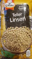 Mängden socker i Tellerlinsen trocken