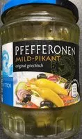 Mängden socker i Pfefferonen (mild - pikant)