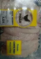 Mängden socker i Filete de Pechuga Fino