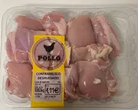Mängden socker i Pollo contramuslo deshuesado