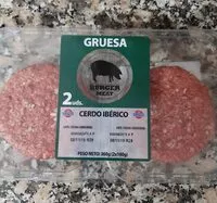 Mängden socker i Burger meat de cerdo ibérico