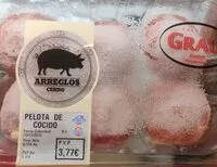 Mängden socker i Pelota de cocido