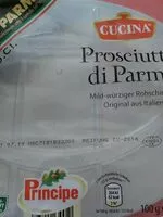 Mängden socker i Prosciutto di Parma