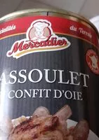 Mängden socker i Cassoulet au confit d'oie