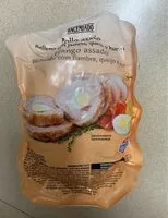 Mängden socker i Pollo asado relleno de jamon, queso y huevo