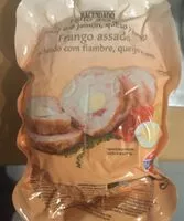 Mängden socker i Pollo asado relleno con jamón queso y huevo