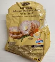 Mängden socker i Pollo Asado relleno con jamon queso y huevo