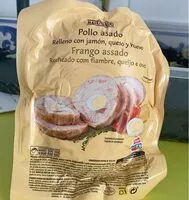 Mängden socker i Pollo Asado relleno con jamon queso y huevo