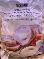 Mängden socker i Pollo asado con jamón, queso y huevo