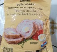 Mängden socker i Pollo asado relleno con jamón y huevo
