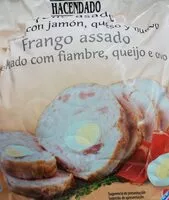 Mängden socker i Pollo asado relleno con jamón, queso y huevo