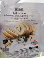 Mängden socker i Pollo asado relleno con ciruelas, pasas y nueces