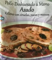 Mängden socker i Pollo deshuesado a mano relleno con ciruelas, pasas y nueces