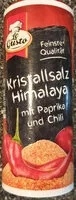 Mängden socker i Kristallsalz mit Kräutern