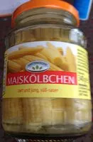 Mängden socker i Maiskölbchen