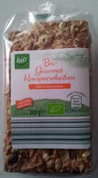 Mängden socker i Bio-Gourmet Knusperscheiben Käse & Kürbiskerne