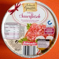 Mängden socker i Delikatess Sauerfleisch