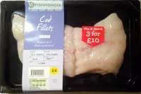 Mängden socker i Cod Fillets