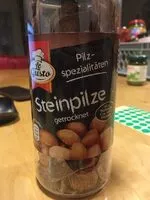 Mängden socker i Steinpilze getrocknet
