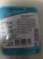 Mängden socker i Filete de fletán