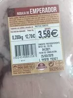 Mängden socker i Rodaja de emperador