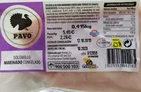 Mängden socker i Solomillo marinado congelado