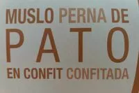 Mängden socker i Muslo de pato confitado