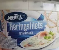 Mängden socker i Berida Heringsfilet in Sahnesauce