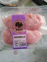 Mängden socker i Solomillo Pavo