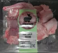 Mängden socker i Medio conejo troceado