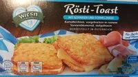 Mängden socker i Rösti-Toast