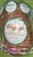 Mängden socker i Hogaza de centeno y trigo espelta