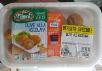 Mängden socker i Olive all'ascolana