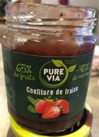 Mängden socker i Confiture de fraise