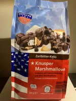 Mängden socker i Knusper Marshmallows - Zartbitter-Keks