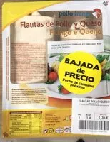 Mängden socker i Flautas de pollo y queso