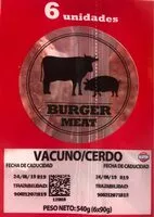 Mängden socker i Burger boví porc