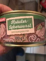 Mängden socker i Kräuterleberwurst