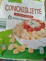 Mängden socker i Conchigliette