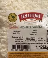 Mängden socker i Varske