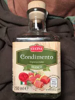 Mängden socker i Condimento BIANCO