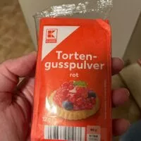 Mängden socker i Tortengusspulver rot